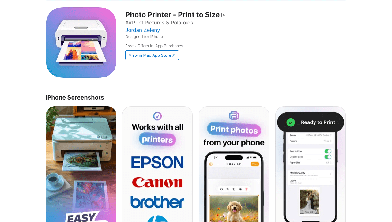 Photo Printer 